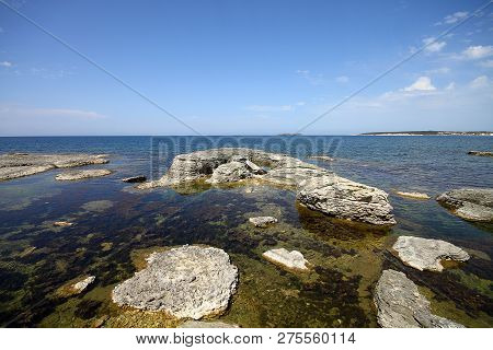 A Rocky Area By The Sea Istanbul, Turkey