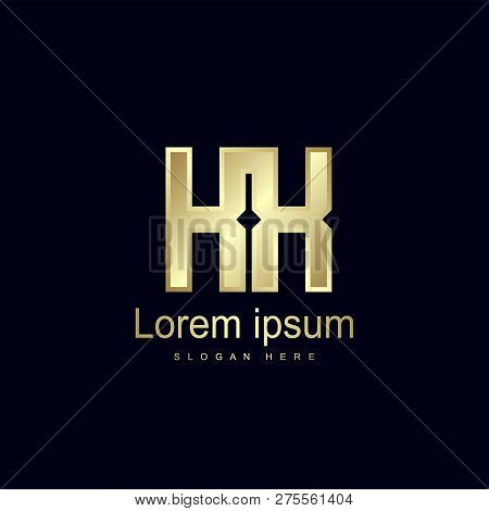 Initial Letter Kx Logo Template Vector Design