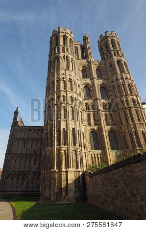 Ely Cathedral In Ely