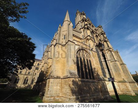 Ely Cathedral In Ely