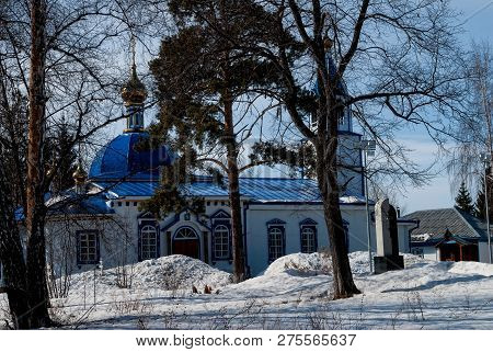 Yalutorovsk Uspensko-nikolsky Temple. It Is Constructed In 1872. Siberia. Russia