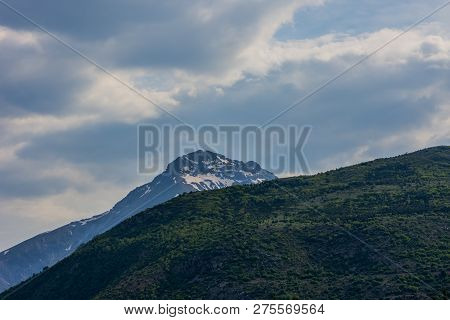 The Beautiful Sultan Mountain In The Afyon Province