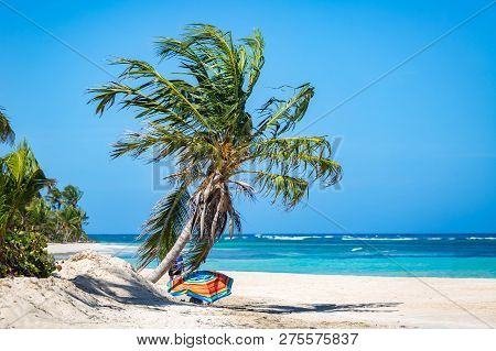 Exotic Carribean Shore Of Puerto Rico Flamenco Beach