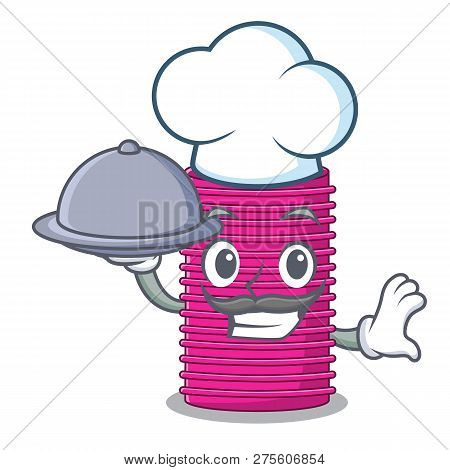Chef With Food Hair Curler On The Character Table