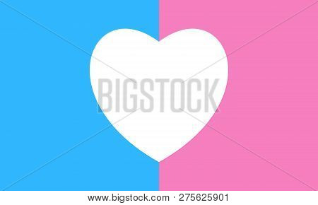 Heterosexual Pride Flag - Sign Of Straignt Sexual Majority Peoples