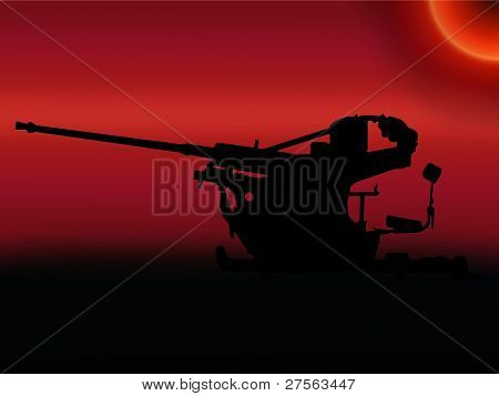 Ww2 Sunset proti zbraň letadel