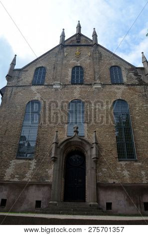 Oslo Cathedral or The Domkirken church, main church for Church of Norway. June 17,2018. Oslo,Norway