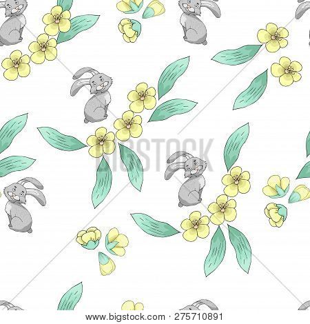 Background For Fabric, Greeting Card, Packaging Or Wallpaper.