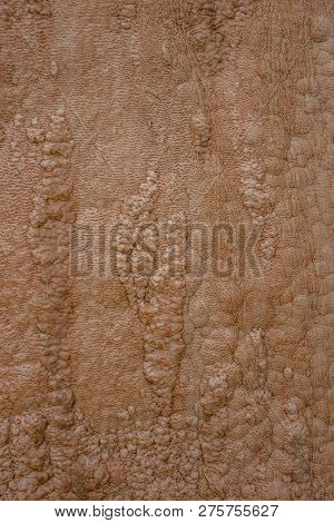 Texture Of Abstract Formation Of Mineral Stone, Traverten