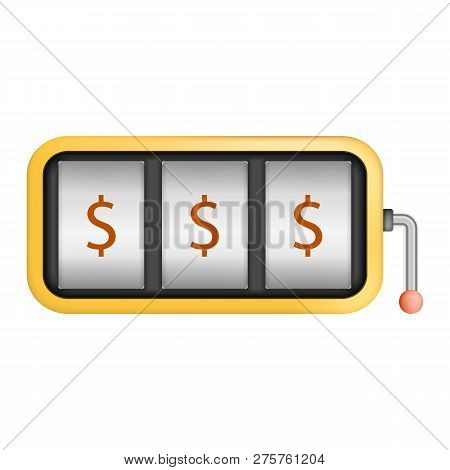 Casino Lucky Hand Draw Mockup. Realistic Illustration Of Casino Lucky Hand Draw Mockup For Web Desig