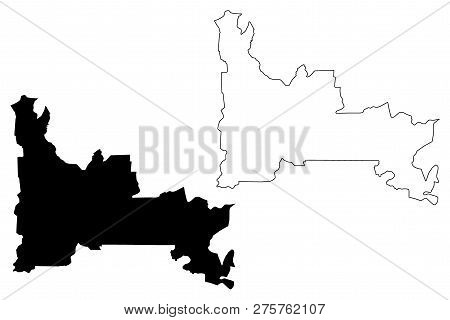 Ogun State (subdivisions Of Nigeria, Federated State Of Nigeria) Map Vector Illustration, Scribble S