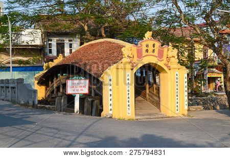 Nam Dinh, Vietnam - Nov 26, 2018 : 