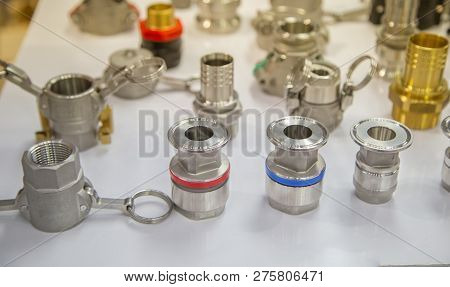 Quick Connect Fitting Coupling For Compressed Air, Hydraulic, Pneumatic, Gases, Fuel