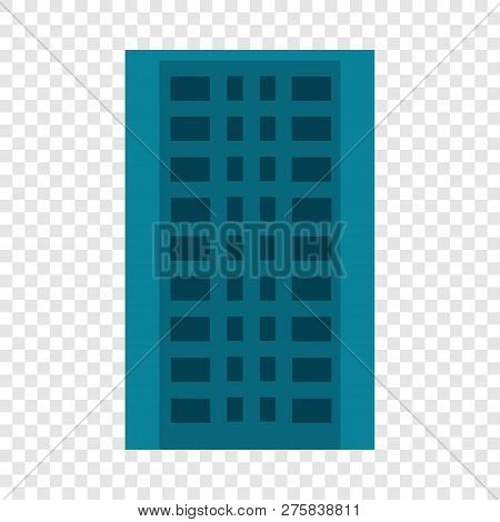 City Apartment Building Icon. Flat Illustration Of City Apartment Building Vector Icon For Web Desig