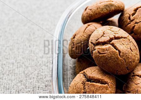 Cookies Are Made By Siyez Flour (triticum Monococcum). Organic Food