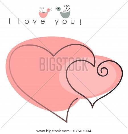 Valentines Herzen