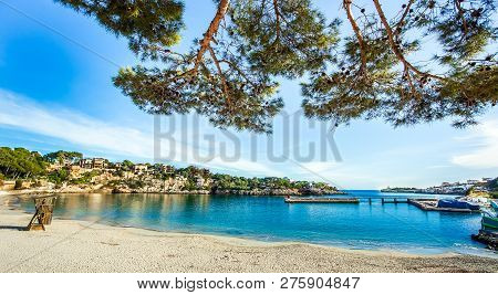 On The Beach Of Porto Cristo Mallorca Spain