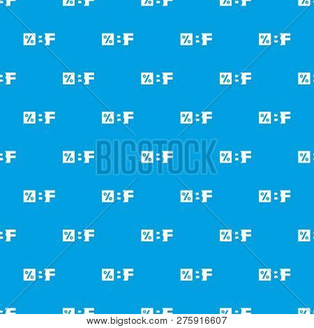Letters Bf Black Friday And Percentage Pattern Seamless Blue Repeat For Any Use