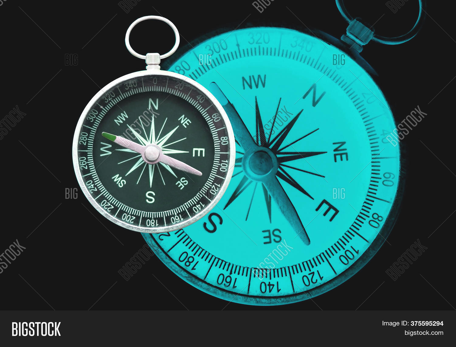Round Compass On Image & Photo (Free Trial) Bigstock