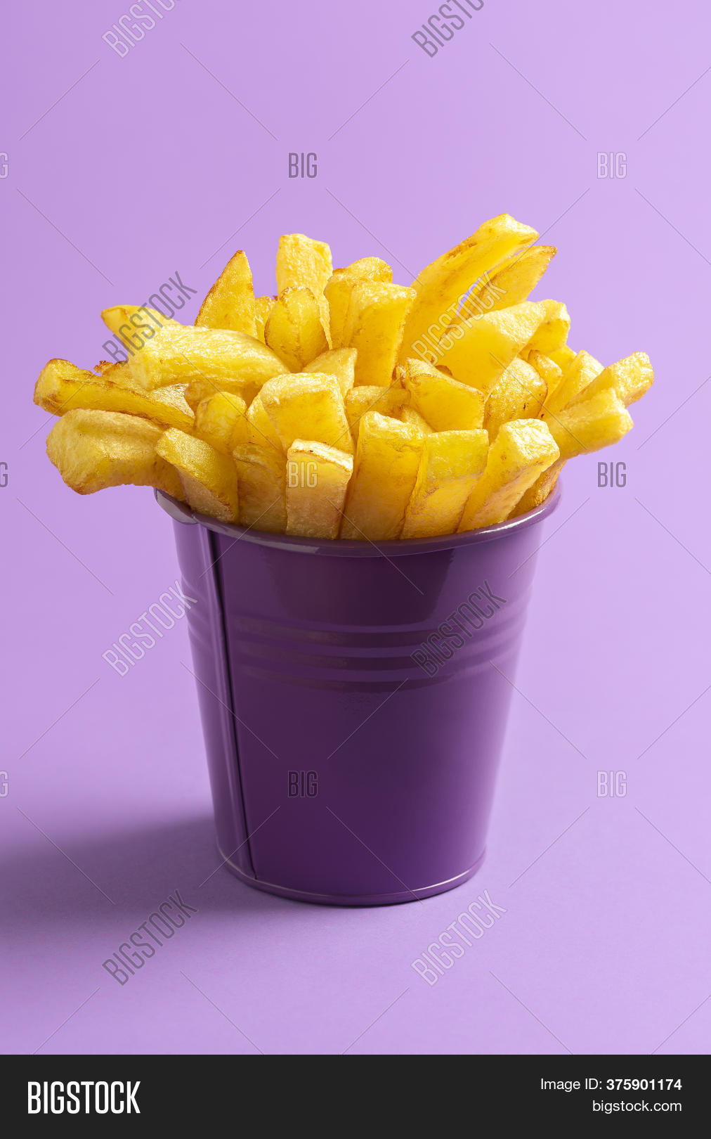 Bucket French Fries Image & Photo (Free Trial) | Bigstock