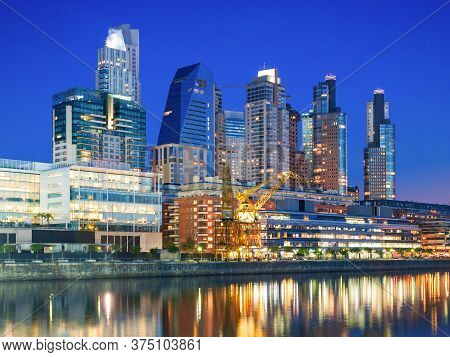 Puerto Madero, Known Within The Urban Planning Community As The Puerto Madero Waterfront In Buenos A