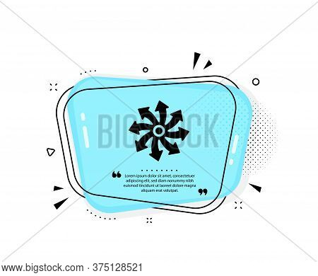 Versatile Icon. Quote Speech Bubble. Multifunction Sign. Quotation Marks. Classic Versatile Icon. Ve