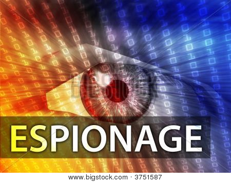 Illustrazione di spionaggio