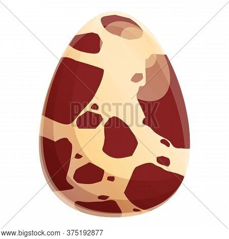Quail Egg Icon. Cartoon Of Quail Egg Vector Icon For Web Design Isolated On White Background