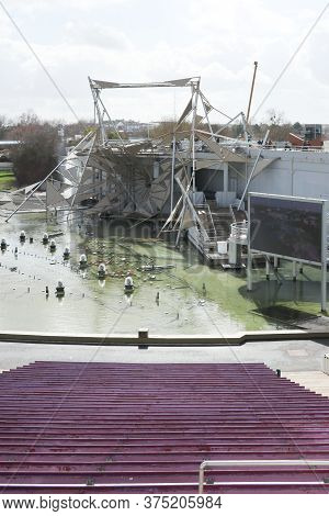 Poitiers, Nouvelle Aquitaine / France - 03-02-2019 :  Futuroscope Amusement Parks In France