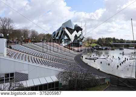 Poitiers Futuroscope, Nouvelle Aquitaine / France - 02 03 2019 : Futuroscope Offers The Director A W