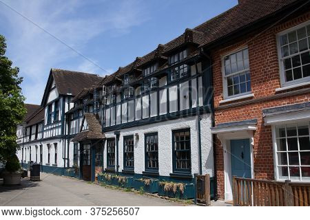 Buildings In The Old Town In Beaconsfield In The Uk Taken On 18th May 2020