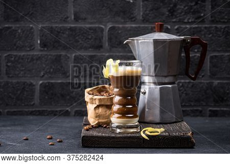 Canarian Laired Barraquito Coffee, Trendy Summer Drink
