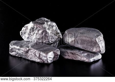 Element / Germanium Germanium Is A Chemical Element With The Symbol Ge, Silver Ore.