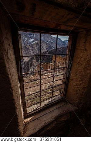 Old Abandoned City Of Gamsutl Republic Of Dagestan, Russia