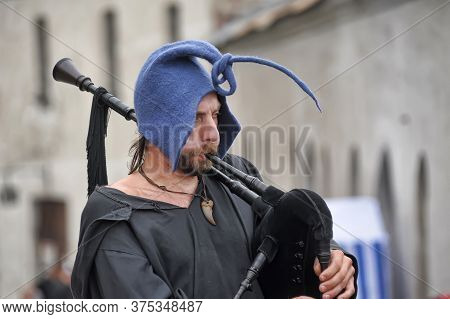 Russia, Vyborg, 30,07,2011 Festival Of The Historical Reconstruction Of The Middle Ages 