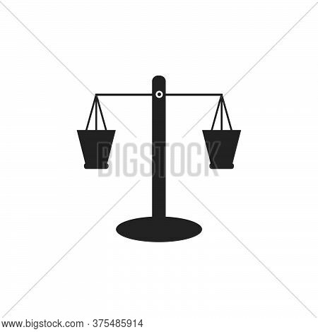 Scales Vector Design Template Illustration