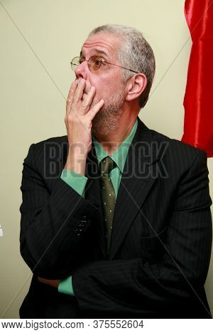 Eunapolis, Bahia / Brazil - August 1, 2008: Jorge Solla, Health Secretary Of Bahia Is Seen During Th
