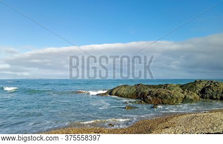 Beautiful Scenery At Riverton Beach Invercargill New Zealand