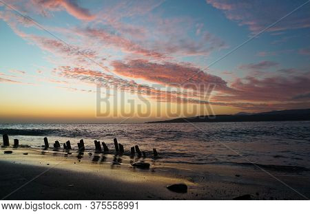 Beautiful Saturday Morning At Watudodol Beach Banyuwangi Indonesia