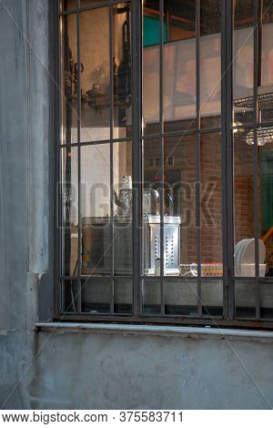 Window Of Old Built Historical Building / Turkiye