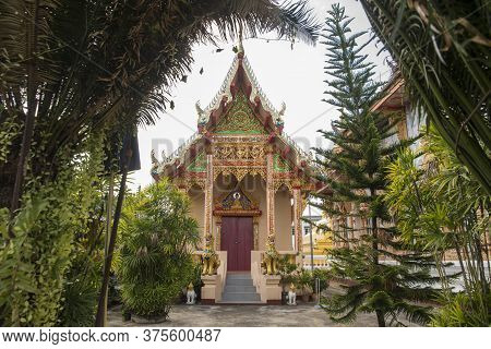 Thailand Chiang Khong Wat Luang Chai Sathan