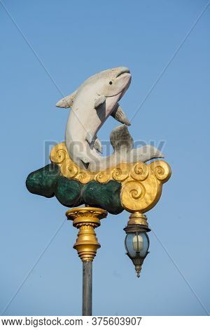Thailand Chiang Khong Mekong Catfish Lantern