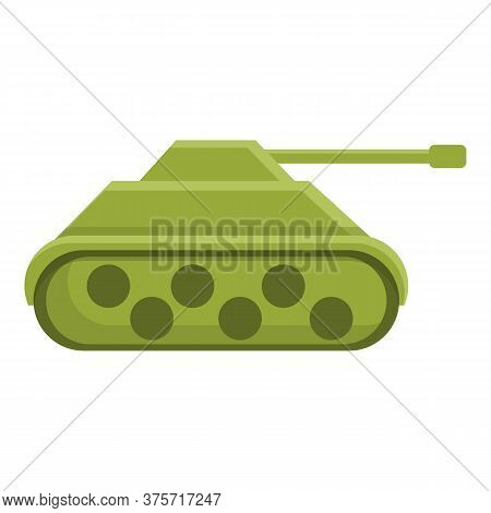 Tank Toy Remote Control Icon. Cartoon Of Tank Toy Remote Control Vector Icon For Web Design Isolated