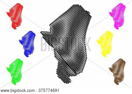 Jefferson County, Georgia (u.s. County, United States Of America,usa, U.s., Us) Map Vector Illustrat
