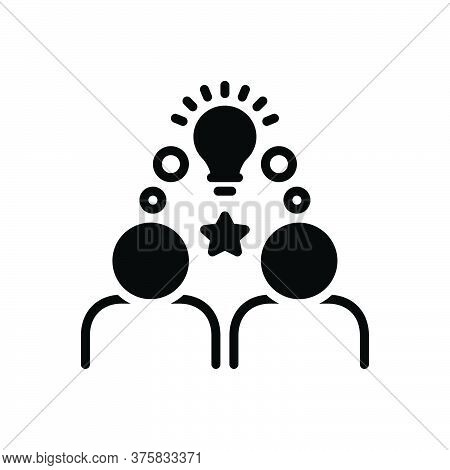 Black Solid Icon For  Onboarding Integration Infographic Integration Employee Workforce Idea