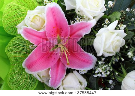 Buket blomster