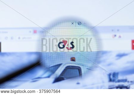 Moscow, Russia - 1 June 2020: G4S Plc Website With Logo , Illustrative Editorial