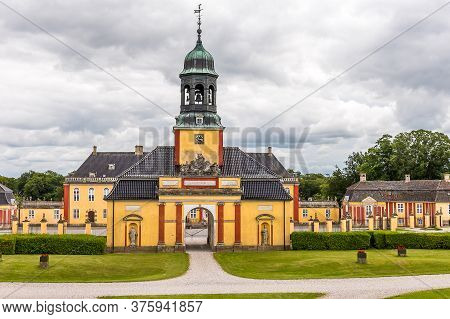 Ledreborg Is A Palatial Mansion With A Beautiful Garden Where Coserts Often Take Place, Lejre, Denma