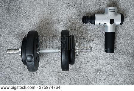 ?assage Percussion Hummer Or Gun. For Muscle Soreness And Stiffness Relaxation.