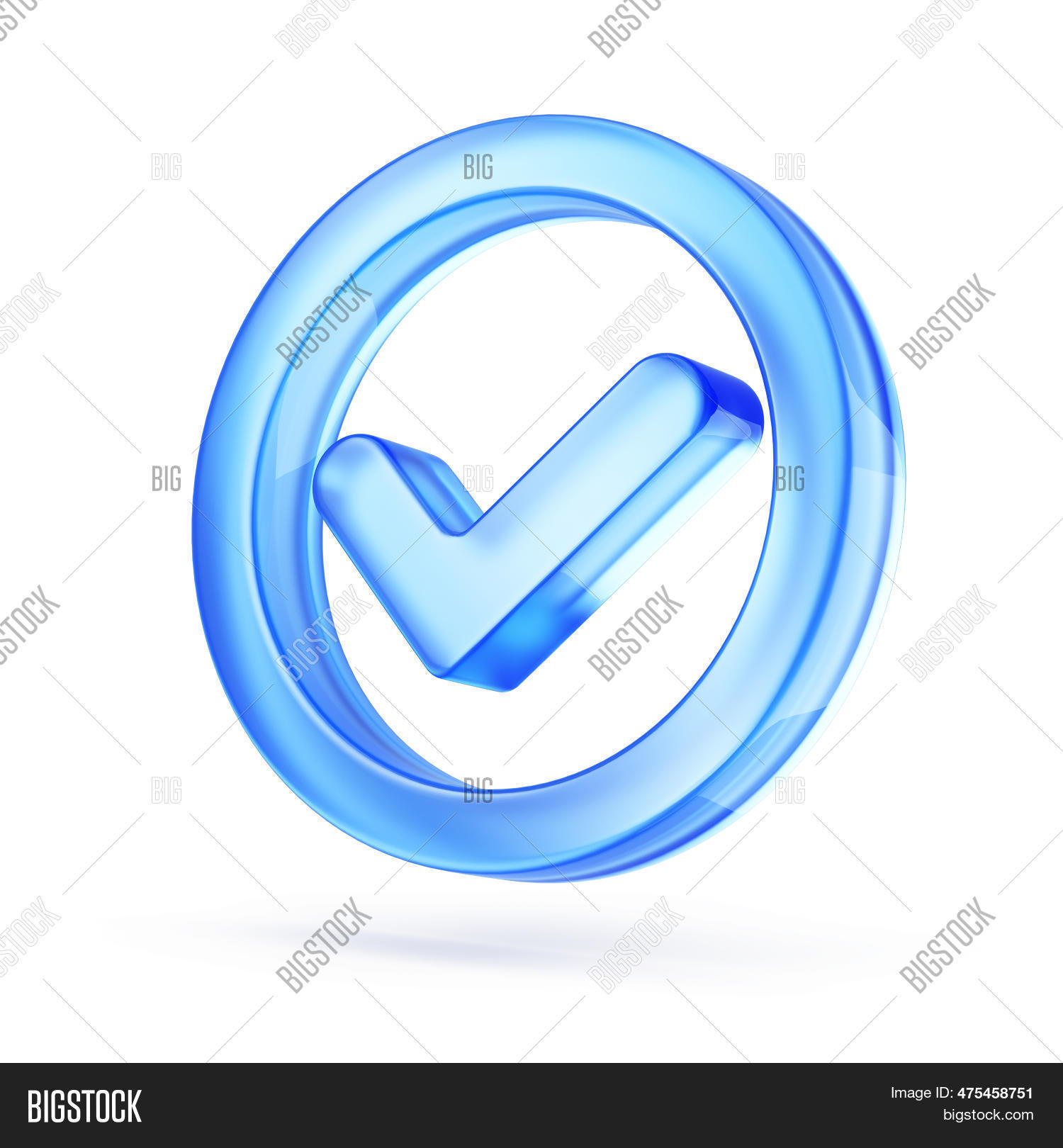 Check Mark Sign Circle Image & Photo (Free Trial) | Bigstock